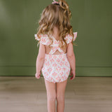 Emmy Romper in Floral Diamond