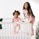 2 piece Bamboo Pajama in Santa Cocoa