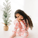 2 piece Bamboo Pajama in Santa Cocoa