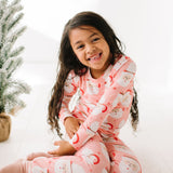 2 piece Bamboo Pajama in Santa Cocoa