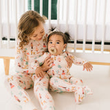 2 piece Bamboo Pajama in Nutcracker