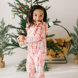 Mabel Romper in Santa Cocoa