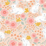 Rosie Romper in Bunny Field