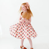 Charlotte Dress in Parrots 