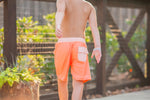 Load image into Gallery viewer, Boy Shorts in Orange Sherbet
