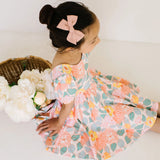 Puff Twirl in Soft Floral