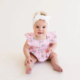 Emmy Bubble  in Pink Flags