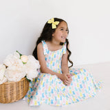 Valerie Dress in Marshmallow Bunny