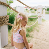 Ellie Swim in Pink Flags