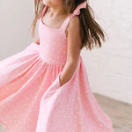 Load image into Gallery viewer, Valerie Dress in Pink Petals 
