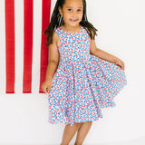 Tank Dress in Berries