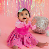 Carly Bubble in Bubblegum Confetti