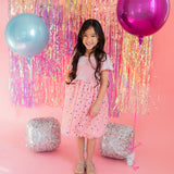 Diana in Soft Pink Confetti