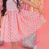 Diana in Soft Pink Confetti