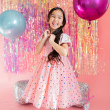 Diana in Soft Pink Confetti