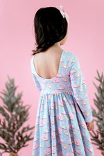 Load image into Gallery viewer, Gwendolyn Dress in Snow Globe
