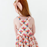 Charlotte Dress in Parrots 