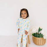 Zippy Bamboo Baby Pajama in Marshmallow Bunny