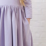 Emile Dress in Lavender 