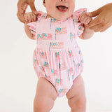 Emmy Bubble  in Pink Flags