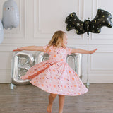 Classic Twirl Dress in Hippie Halloween