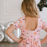 Classic Twirl Dress in Hippie Halloween