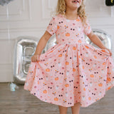 Classic Twirl Dress in Hippie Halloween