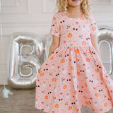 Classic Twirl Dress in Hippie Halloween