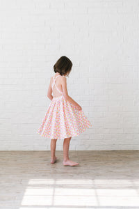 Sofia Dress in Pink Berry
