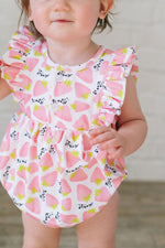 Load image into Gallery viewer, Betsy Romper in Pink Berry
