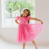 Olivia Dress in Confetti Pop