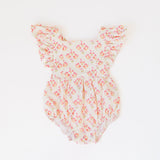 Emmy Romper in Floral Diamond