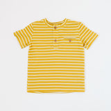 Alex Tee in Mustard Stripe