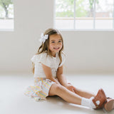 Flutter Tee in White