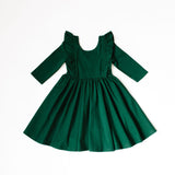 Adelisa Dress in Evergreen