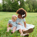 Puff Baby Romper in Shamrock