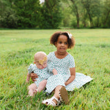 Puff Baby Romper in Shamrock