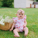 Emmy Romper in Cowgirl