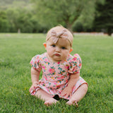 Skirted Leo in Peach Bouquet