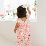 Rosie Romper in Rainbow Heart