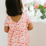 Rosie Romper in Rainbow Heart