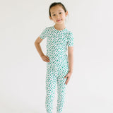 Short Sleeve Bamboo PJ in Shamrock