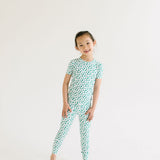 Short Sleeve Bamboo PJ in Shamrock