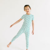 Short Sleeve Bamboo PJ in Shamrock