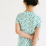 Short Sleeve Bamboo PJ in Shamrock