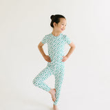 Short Sleeve Bamboo PJ in Shamrock