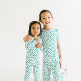 Short Sleeve Bamboo PJ in Shamrock