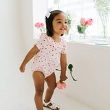 Harlow Romper in Sweetheart