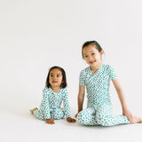 Short Sleeve Bamboo PJ in Shamrock