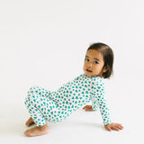 Zippy Bamboo Baby Pajama in Shamrock